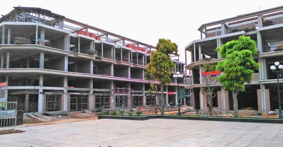 Bán 5 suất ngoại giao liền kề shophouse 319 Uy Nỗ Đông Anh giá đợt 1 chỉ từ 51 triệu/m2 đã có sổ đỏ.