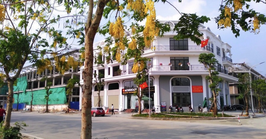 Bán 5 suất ngoại giao liền kề shophouse 319 Uy Nỗ Đông Anh giá đợt 1 chỉ từ 51 triệu/m2 đã có sổ đỏ.