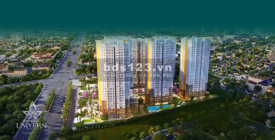 UNIVERSE COMPLEX BIÊN HÒA, CĂN HỘ CAP CẤP 71M2 GIÁ CHỈ 2T3, CHIẾT KHẤU KHỦNG LÊN TỚI 7% DUY NHẤT TRONG THÁNG 7