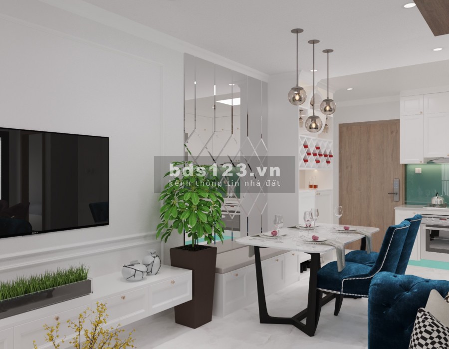Chính chủ cho thuê căn 2 phòng ngủ, Full Đồ, chỉ việc xách vali về ở tại Vinhomes Smart City