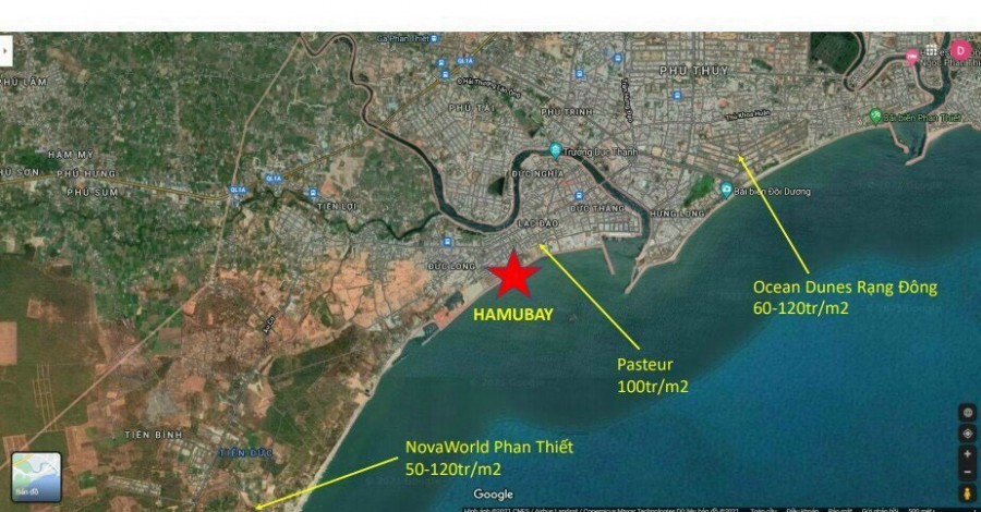Cần tiền bán cắt lỗ 3 lô đất nền biển tại trung tâm Phan Thiết - Bình Thuận.