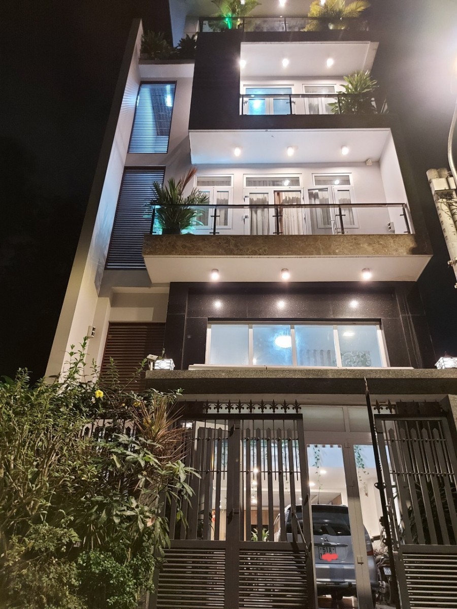 Bán nhà đẹp, đường số An Phú, Quận 2, 1 trệt, 1 lửng, 2 lầu đúc, lhcc