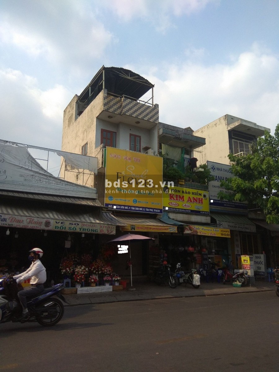 Nhà mặt tiền kinh doanh sầm uất Tân Sơn Nhì 84m2, 4 tấm chỉ nhỉnh 13 tỷ