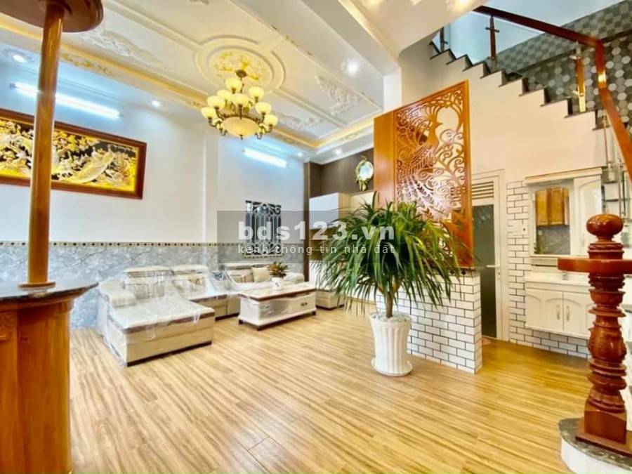 Bán nhà lầu hẻm liên tổ 3-4 Nguyễn văn Cừ thổ cư hoàn công 55m2 giá 3.45 tỷ, ô tô tới nhà