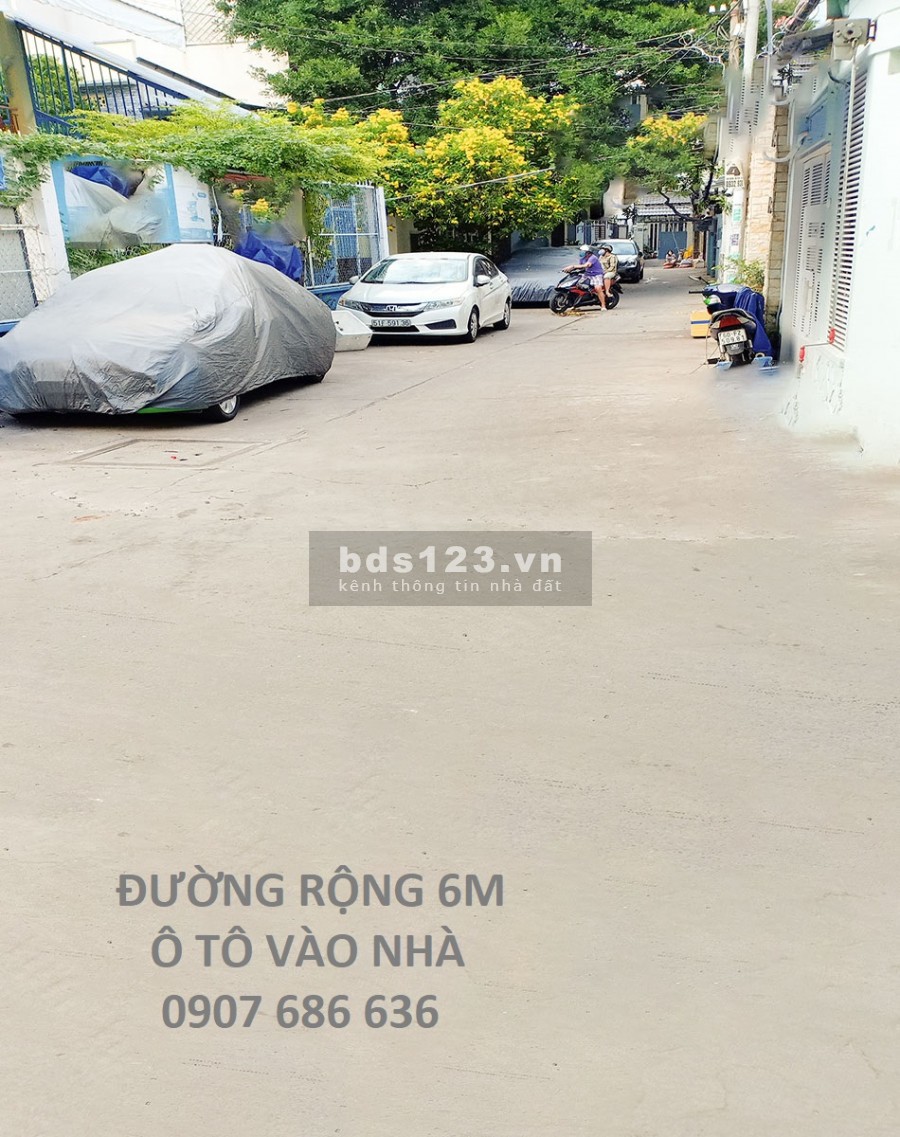 Nhà Bán gấp Đường 6m Yên Đỗ, P1, Bình Thạnh,78m2, 3 Tầng, Giá rẻ.