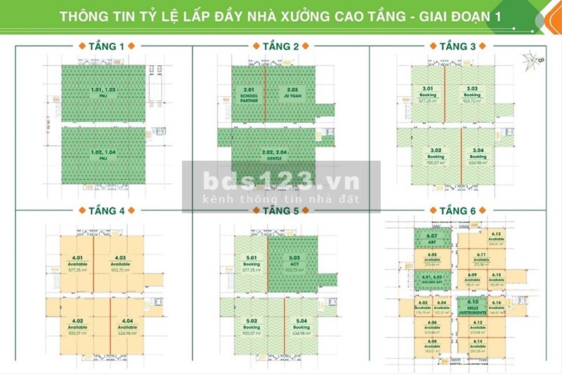 Cho thuê kho cao tầng khu công nghiệp Long Hậu Cần Giuộc Long An