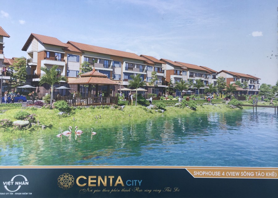 Shophouse ven sông đẳng cấp trung tâm vùng Thủ Đô, tiện ích đủ