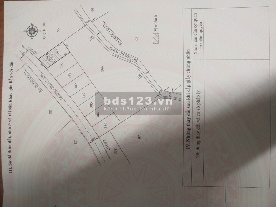 Đất Xuân Trường - Điểm view đẹp, săn mây lý tưởng, giá 4.1 tỷ