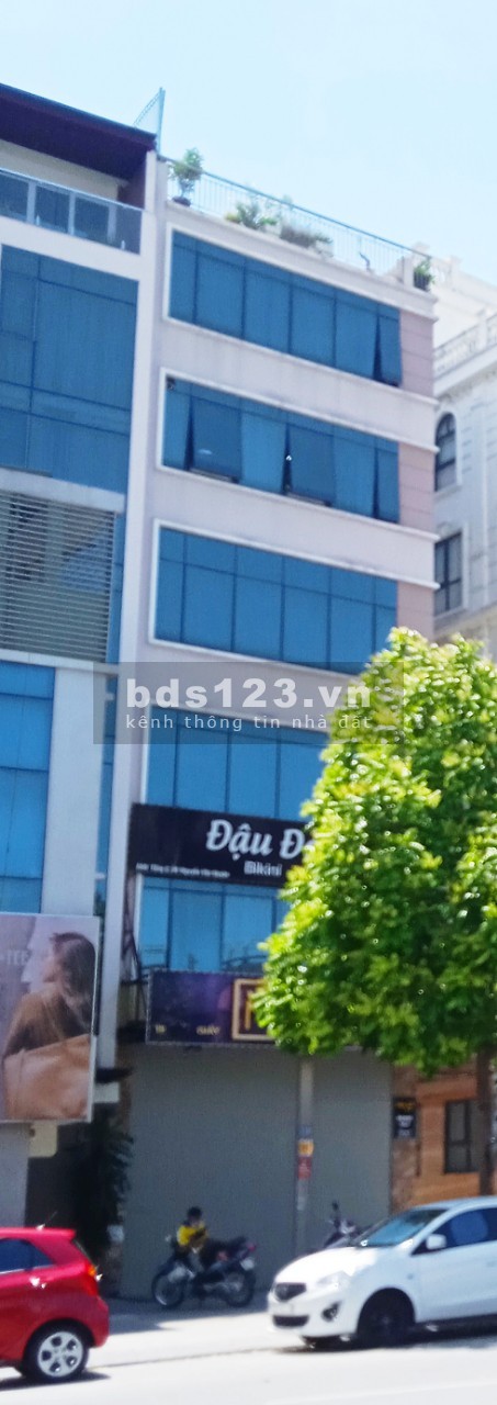 Mặt phố Khương Đình dt 76m2, 7 tầng, thang máy, vỉa hè 4m, cây xanh cực mát giá 16 tỷ