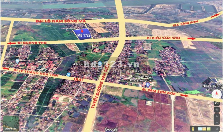 Cơ hội cho các nhà đầu tư đất nền ven biển Sầm Sơn, lh 0916113616