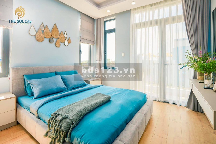 Bán nhà phố xây sẵn 1 Trệt 1 Lầu 1 Tum Dự Án The Sol City, dt…