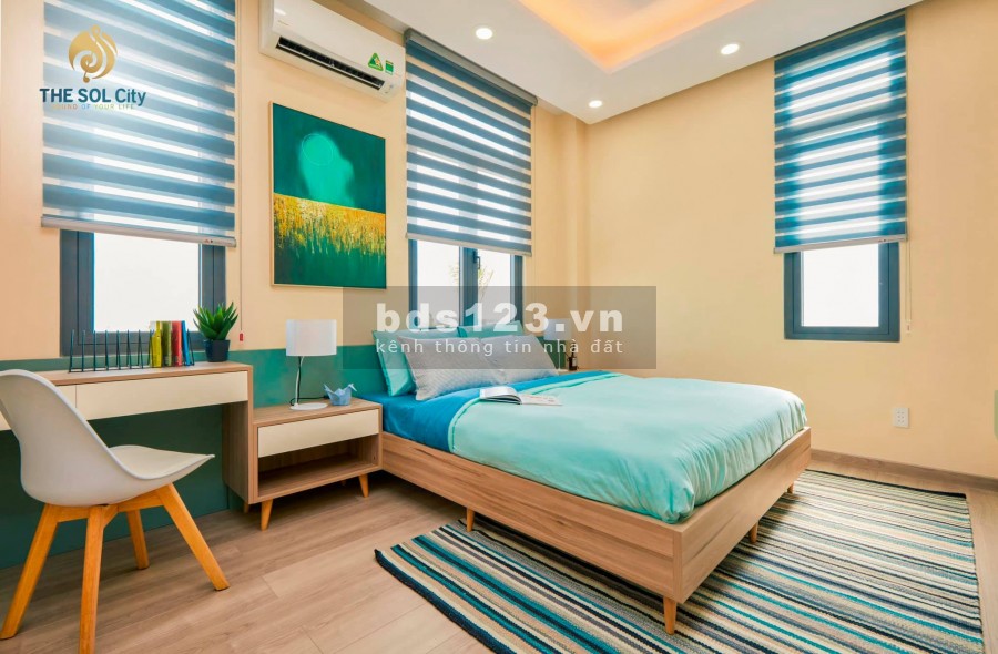Bán nhà phố xây sẵn 1 Trệt 1 Lầu 1 Tum Dự Án The Sol City, dt…