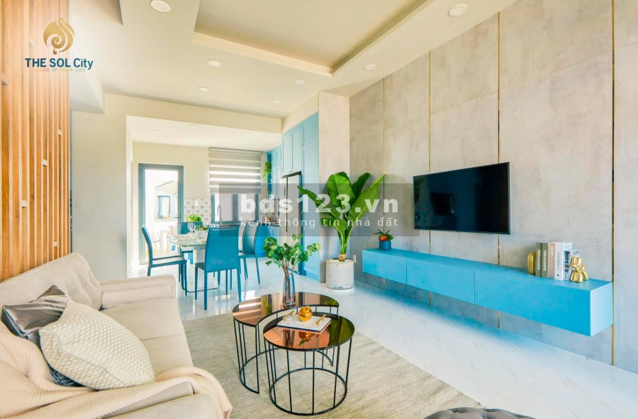 Bán nhà phố xây sẵn 1 Trệt 1 Lầu 1 Tum Dự Án The Sol City, dt…