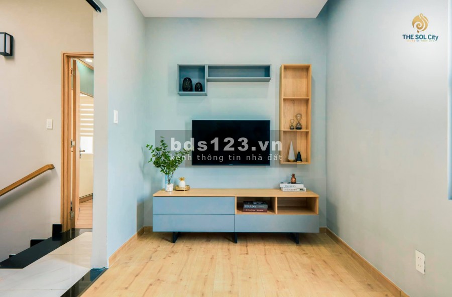 Bán nhà phố xây sẵn 1 Trệt 1 Lầu 1 Tum Dự Án The Sol City, dt…