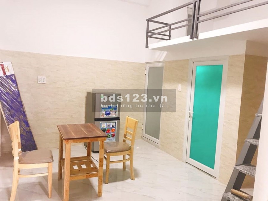 Cho thuê căn hộ có gác mini giá rẻ ở gần Bệnh viện Quận 6, lh 0964243512