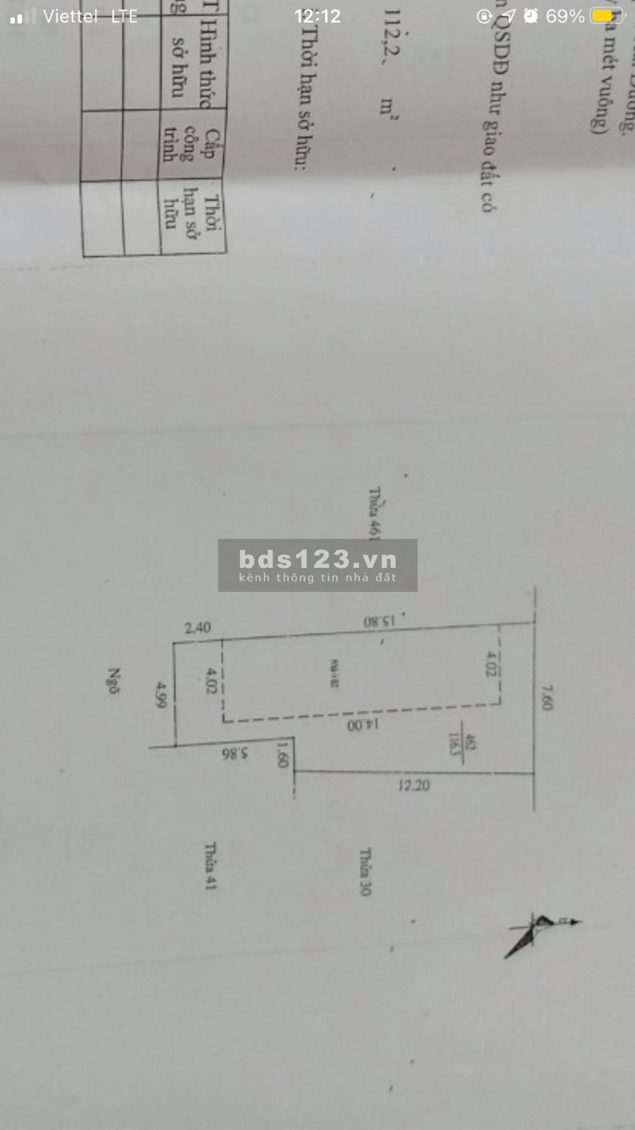 Bán nhà phường Quang Trung, TP HD, 116.3m2, mt 5m, 3 tầng, 3 ngủ, ngõ ô tô, giá tốt