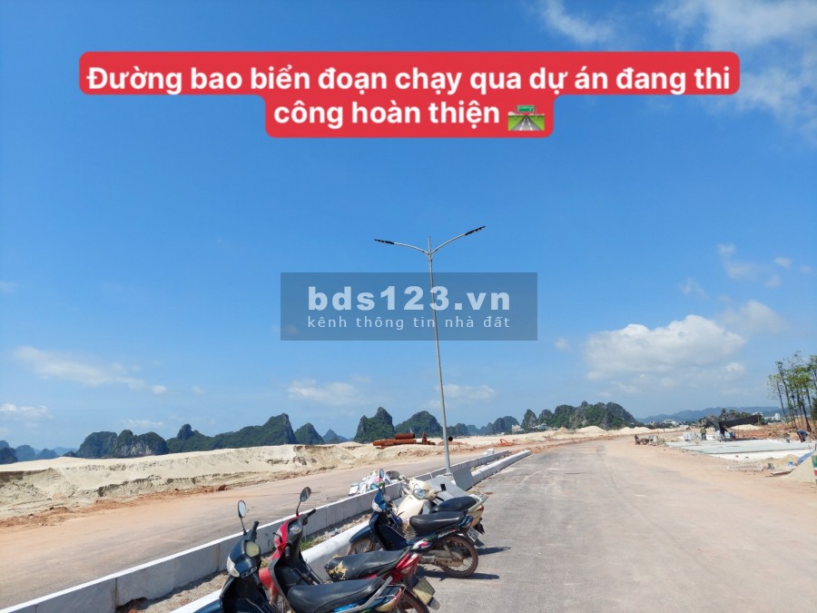 Đất nền mặt biển vịnh Bái Tử Long trung tâm Vân Đồn cửa ngõ đón đầu cao tốc, sân bay, giá chỉ từ 29-33tr/m2