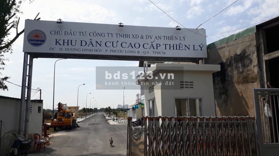 Bán gấp nền nhà phố dự án An Thiên Lý Phước Long B, Quận 9 giá tốt 0909147909