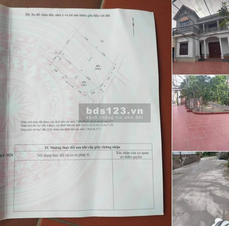 Chính chủ cần bán nhà ở Thúy Lai, Thạch Thất, Hà Nội, giá 14.2 triệu/m2