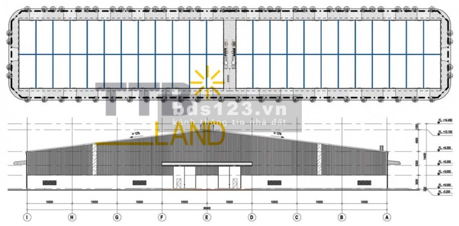 Cho thuê kho diện tích 1600m2 _ 20.000m2 KCN cảng Phước Đông Cần Đước Long An, lhcc