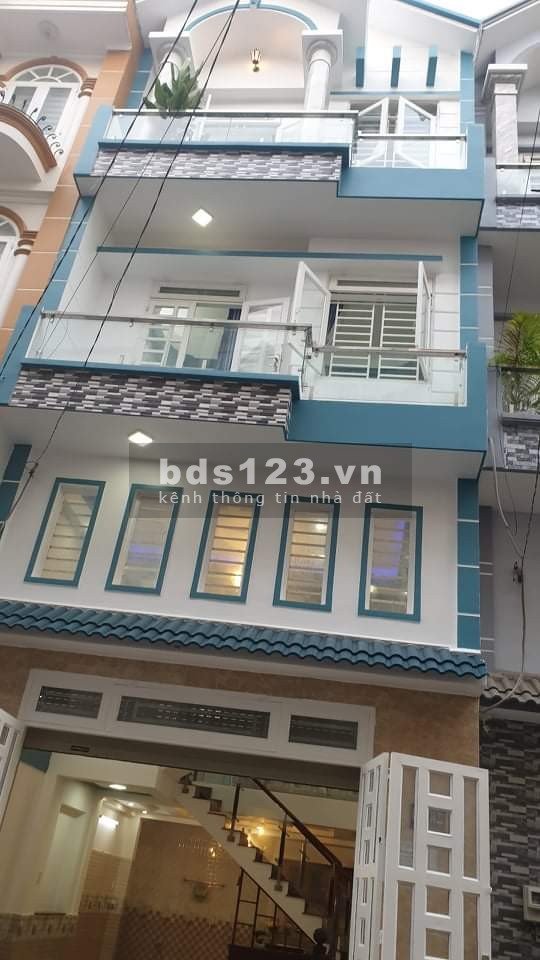 Hẻm xe tải Đúc thật 5.2m *11m -4 tầng -4 PN - Tân Chánh Hiệp 10 Quận 12 giá 4 tỷ 3 TL
