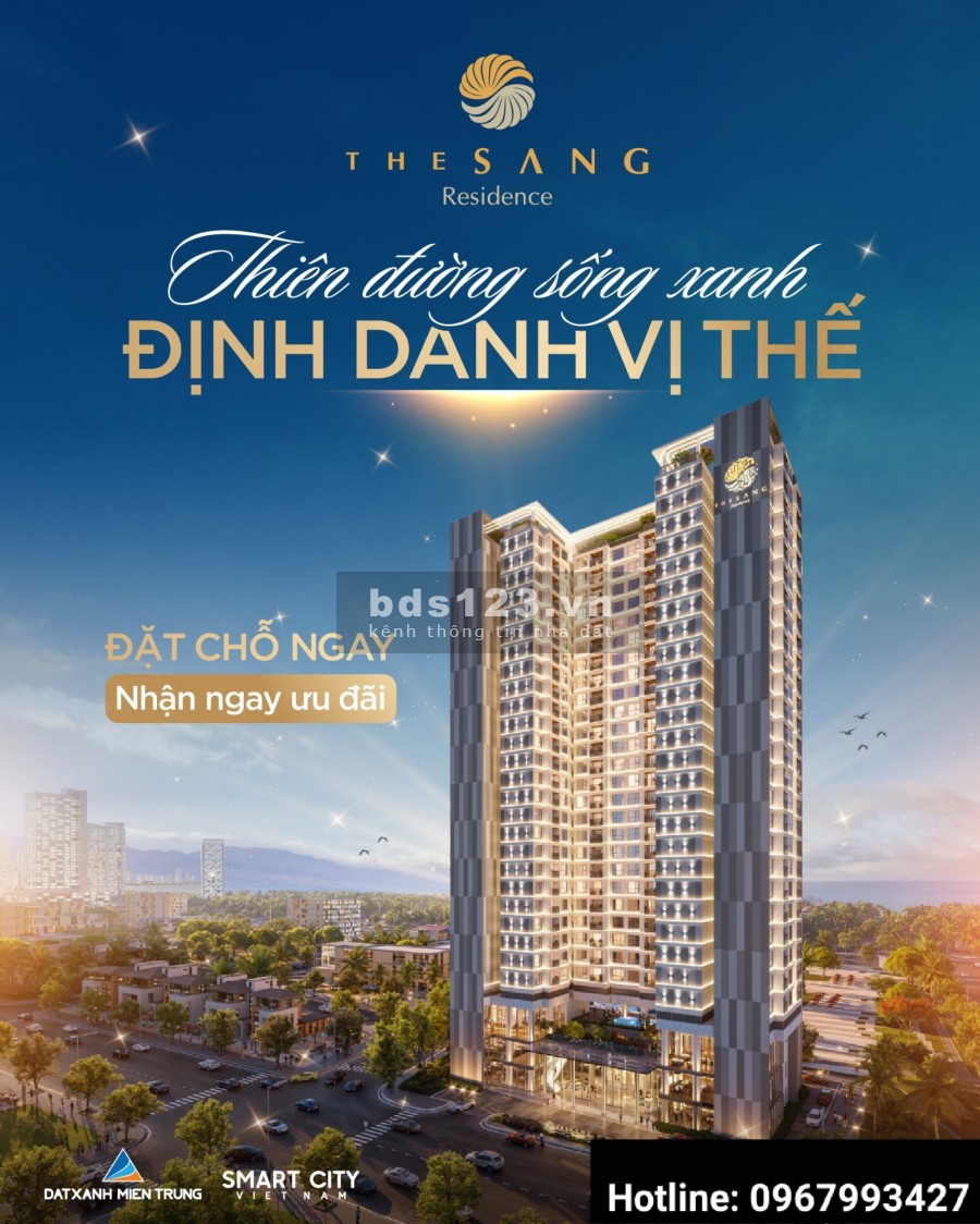 Muốn Khẳng Định Giàu Sang, Vào Ngay Căn Hộ Cao Cấp The Sang !!!