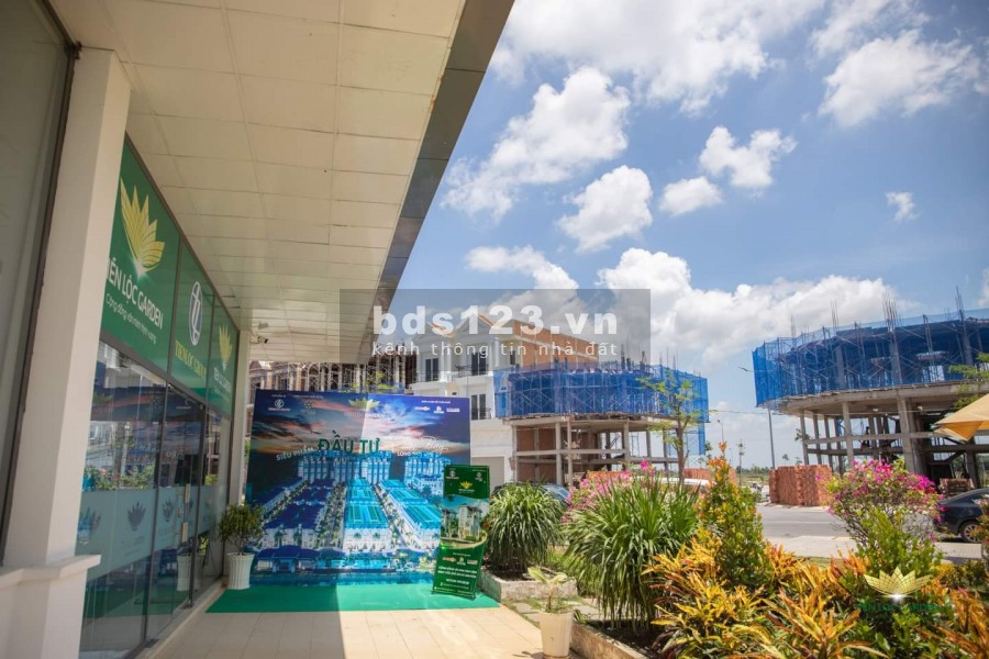 Shophouse gần chợ Long Thọ dân cư sầm uất, bank hỗ trợ tối đa 70%