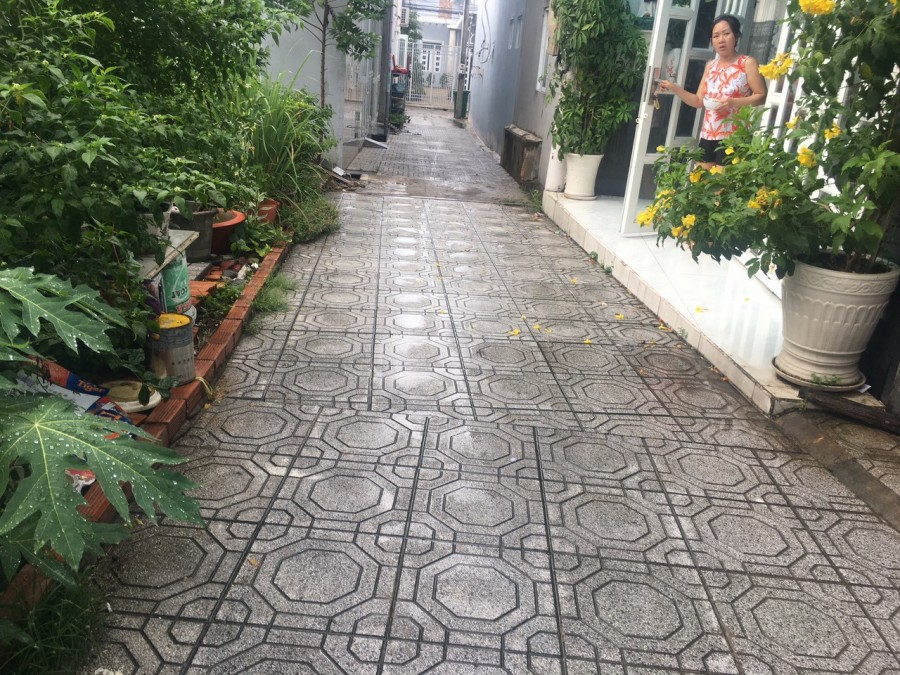 Nhà Tân Phong 78m2 gần giáo xứ Thuận Hòa, sổ riêng thổ cư, đường xe hơi vào tận nhà