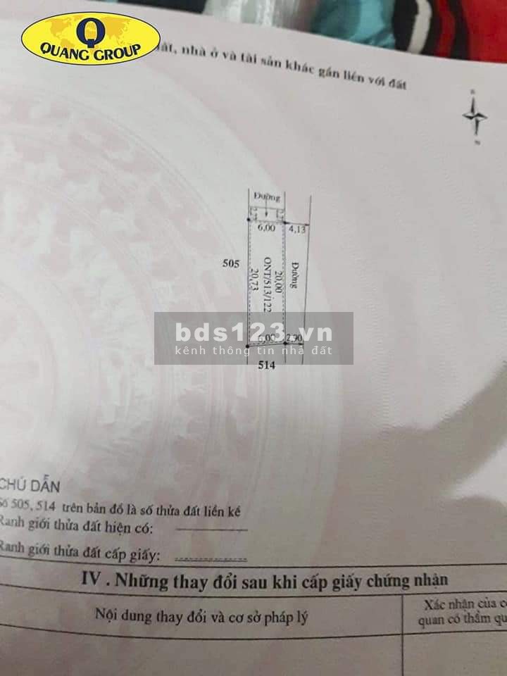 Còn duy nhất 1 lô 2 măt tiền rẻ nhất Cam Lộ- Quảng Trị, giá bán 296 triệu, dân cư hiện hữu
