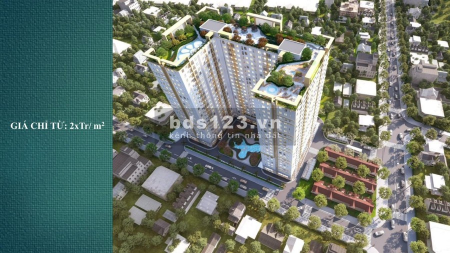 Căn hộ 2 phòng ngủ chỉ từ 1,1 tỷ ngay trung tâm thành phố Thuận An, cc D-Homme