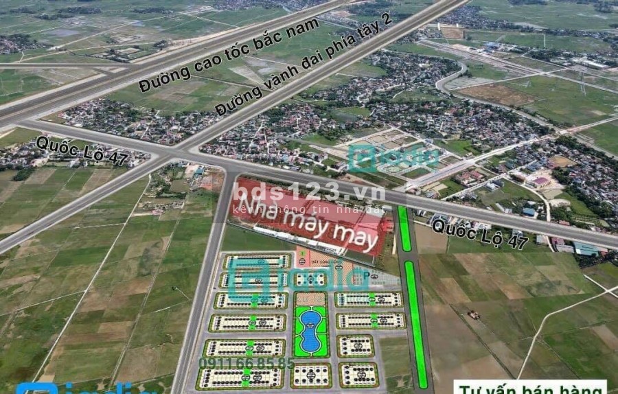 Em vừa trúng 7 lô MB650 Đông Khê, Thanh Hoá, cần bán nhanh cho anh chị đầu tư!