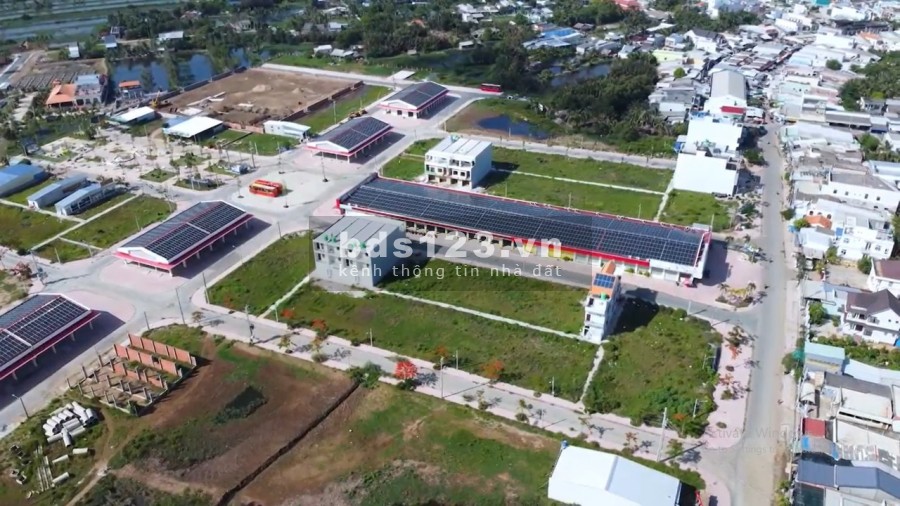 Đất nền giá rẻ mặt tiền chợ liền kề trường học, ngân hàng hỗ trợ 70%