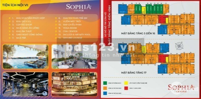 Chung Cư Sophia Center vòng Xoay Phan Thị Ràng phường An Hòa, lh 0329876743