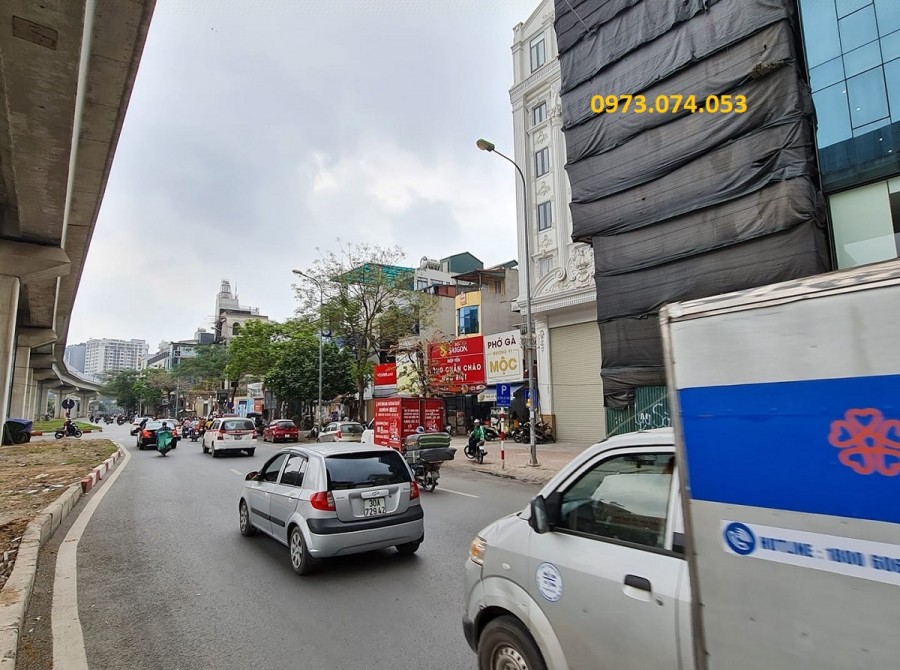 Siêu phẩm văn phòng 9 tầng 1 hầm, mặt phố Nguyễn Xiển, Thanh Xuân. 2 mặt phố, hè sâu mênh mông
