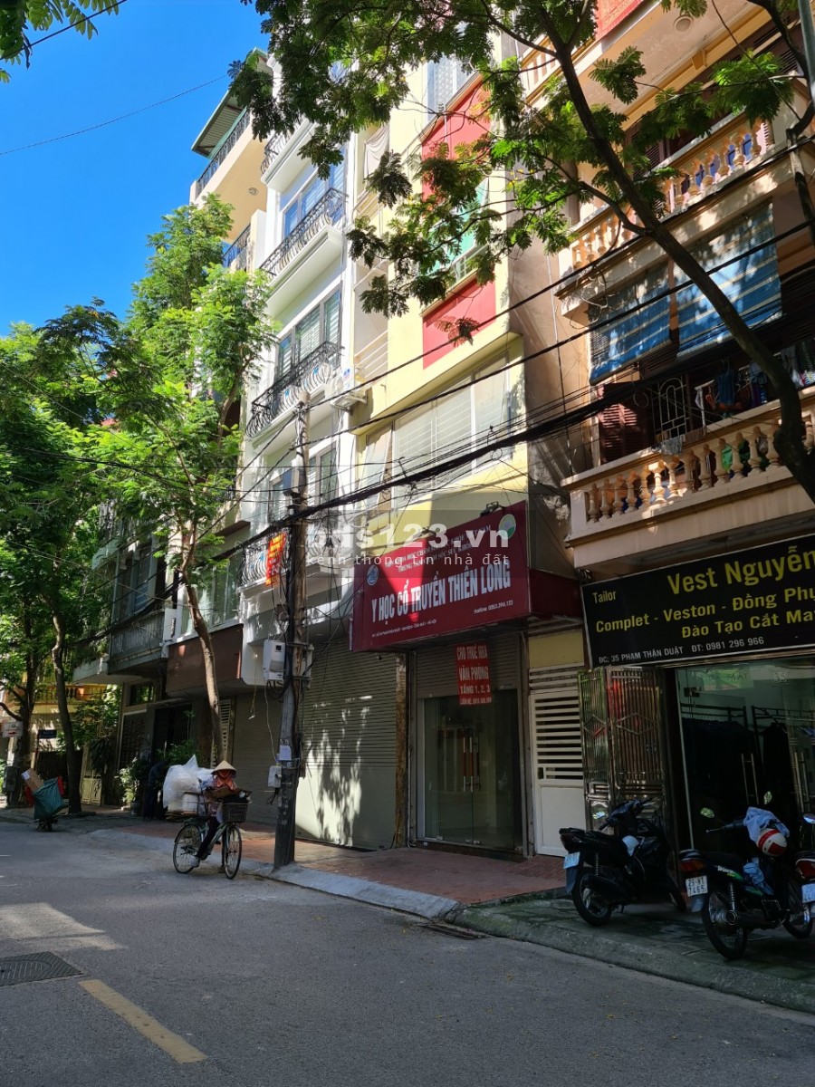 Cho thuê nhà mặt phố Phạm Thận Duật Quận Cầu Giấy, dt 60m2, 6 tầng, giá thỏa thuận