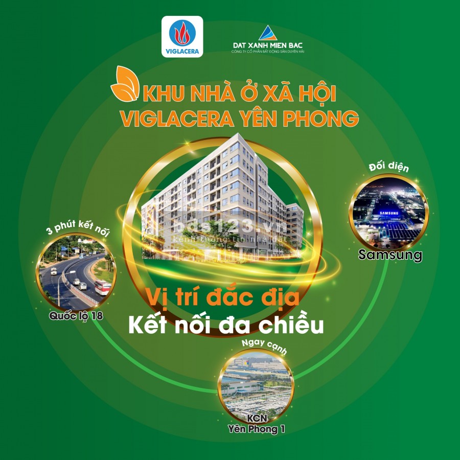 Chung cư giá rẻ cạnh nhà máy SamSung Yên Phong, liên hệ 0866188395