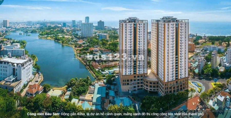 Bán gấp thu hồi vốn căn hộ biển Vũng Tàu Pearl - cách biển chỉ 150 bước chân
