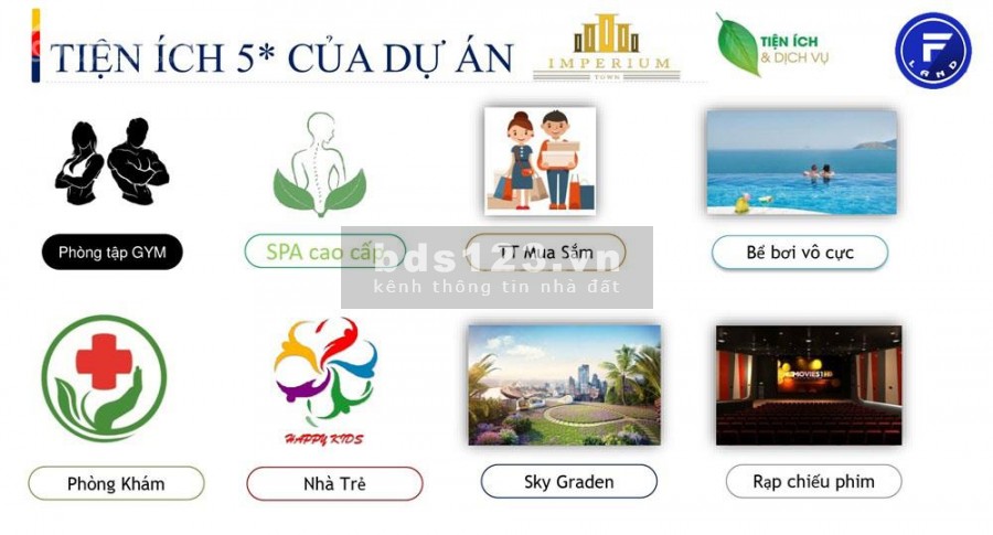 Căn hộ Imperium Town cao cấp view biển toạ lạc tại phía Nam Nha Trang