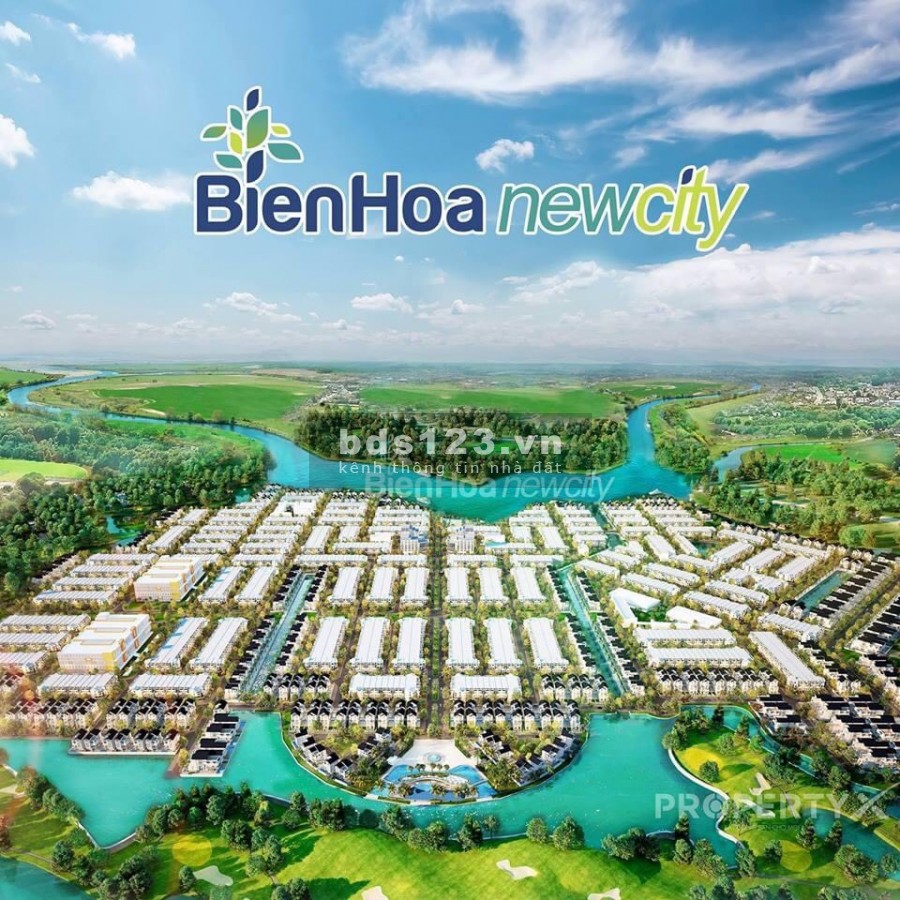 Bán đất đầu tư sinh lơi cao dự án Biên Hòa New City, dt 100m2, giá thoả thuận