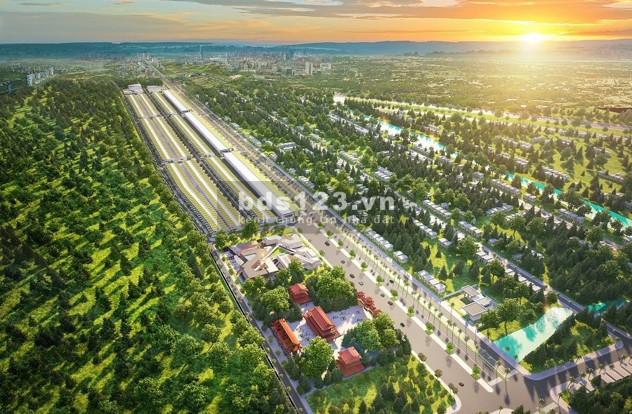 Chính chủ bán lỗ 100 triệu lô đất mặt tiền Hùng Vương 33m, dt 170m2, trung tâm huyện