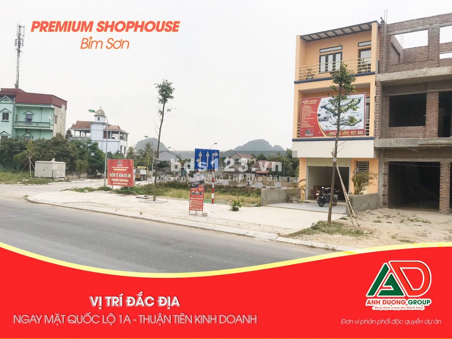 Bán Nhà Liền Kề khu ohố Bắc Sơn Bỉm Sơn - Thanh Hóa, pháp lý minh bạch