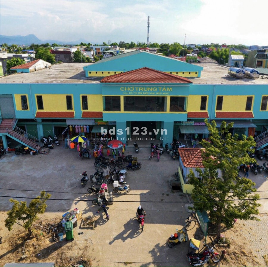 Chào suất ngại giao duy nhất lô kề Góc đối diện chợ Điện Nam Trung, sổ đỏ trao tay