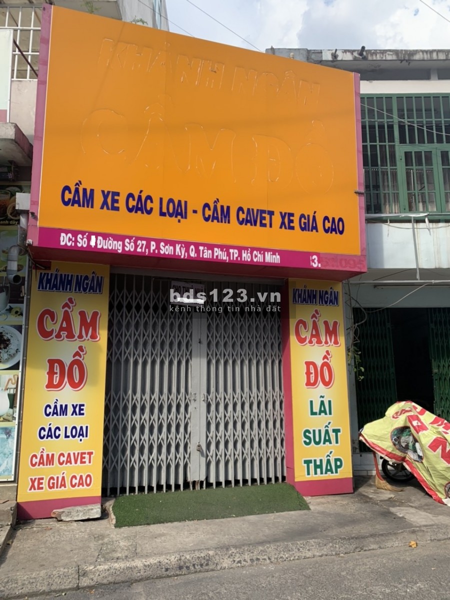 Nhà mặt tiền nội bộ Tân Kì Tân Quý, sầm uất diện tích 4x15m, trệt lửng giá 10 triệu