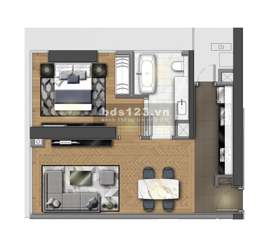 Chung cư thương mại Hòa Khánh Sun View bàn giao tháng 9/2021 Sổ hồng Vĩnh Viễn An cư lạc nghiệp