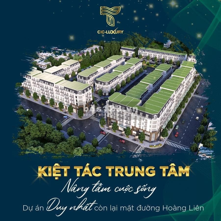 Nhanh tay sở hữu lô đất vàng trên mặt đường Hoàng Liên, giá bán 100 triệu/m2