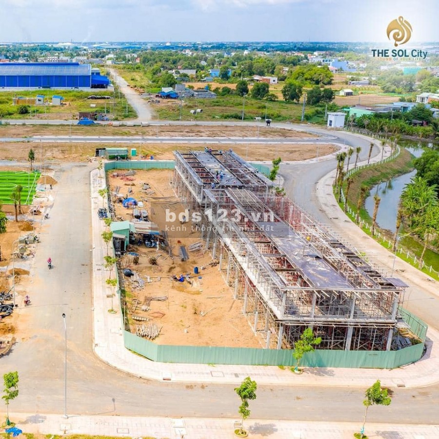 Bán đất nền Dự án The Sol city, diện tích từ 80-100m2, sổ hồng riêng, gần An Phú Tây, Bình Chánh