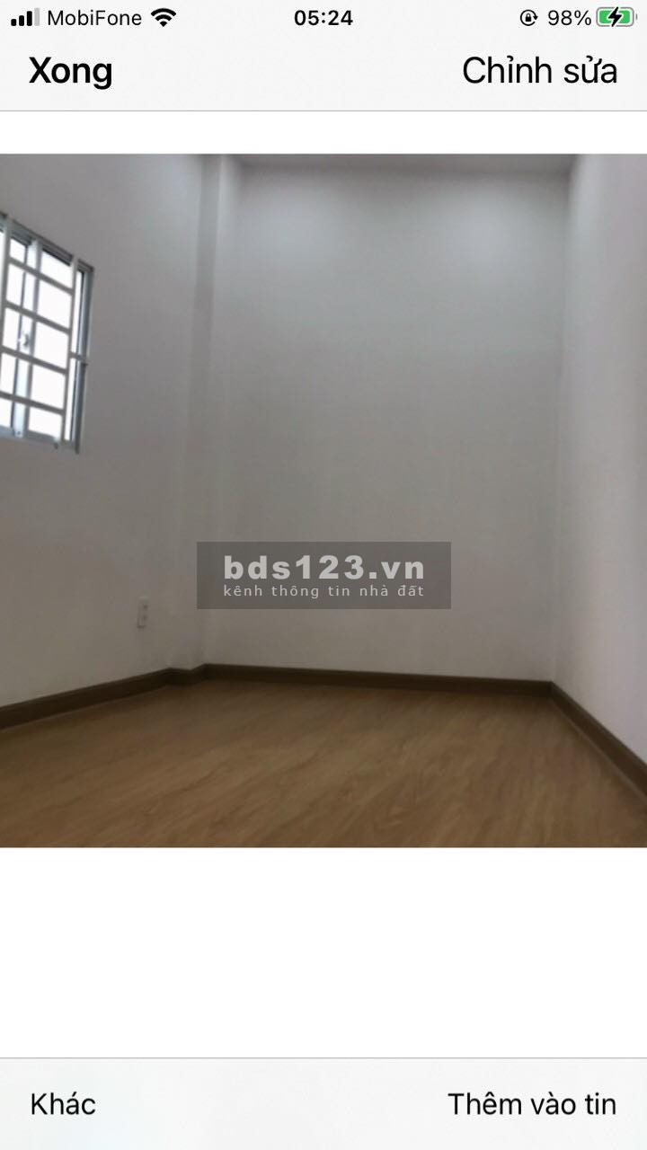 Nhà bán đường Nguyễn An Ninh phường 14, Quận Bình Thạnh, diện tích sử dụng, giá 2.4 tỷ, lhcc