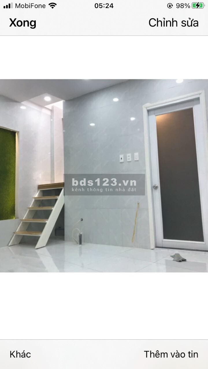 Nhà bán đường Nguyễn An Ninh phường 14, Quận Bình Thạnh, diện tích sử dụng, giá 2.4 tỷ, lhcc