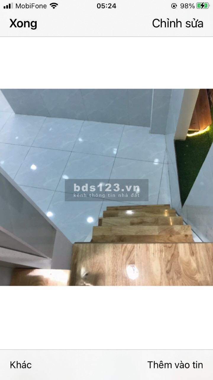 Nhà bán đường Nguyễn An Ninh phường 14, Quận Bình Thạnh, diện tích sử dụng, giá 2.4 tỷ, lhcc