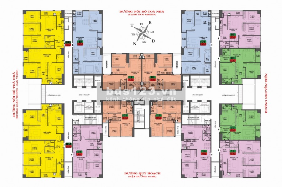 Bán căn ngoại giao dự án Housinco Premium 2 pn, tầng trung, giá bao rẻ